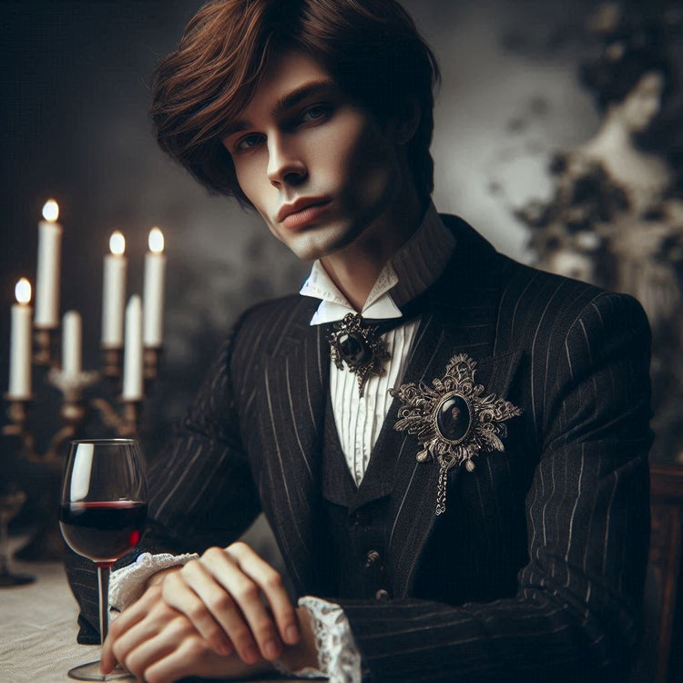 Men's Brooches & Pins - -
