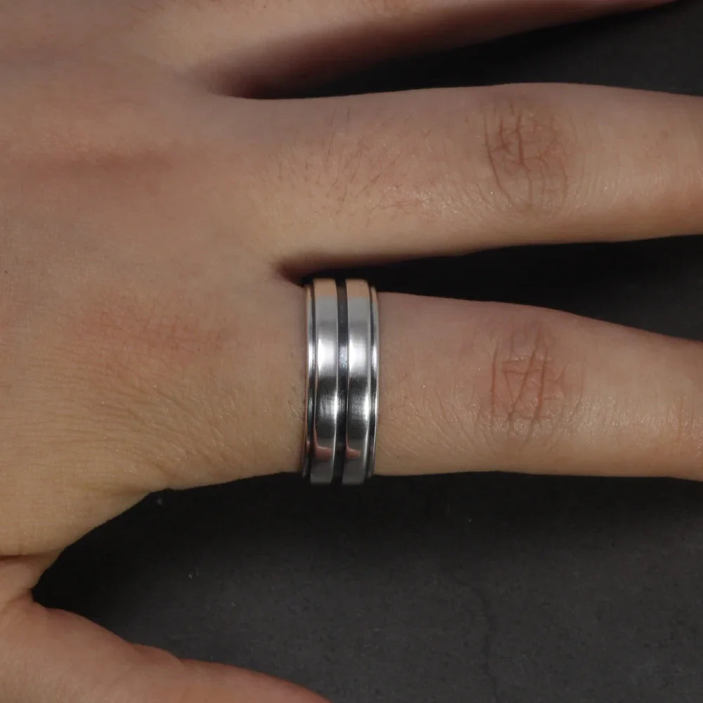 Supernatural Real S925 Sterling Silver Dean Winchester Ring with Engraving - Supernatural -