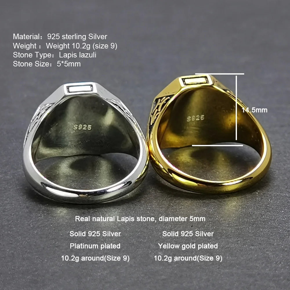 The Originals Vampire Diaries S925 Sterling Silver Klaus Mikaelson Daylight Ring - The Vampire Diaries -