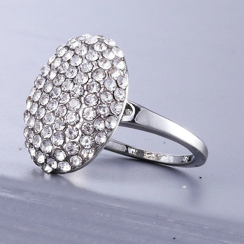 Twilight Bella Swan's Victorian-Inspired Crystal Replica Engagement Wedding Ring - Lovez Aqua© -