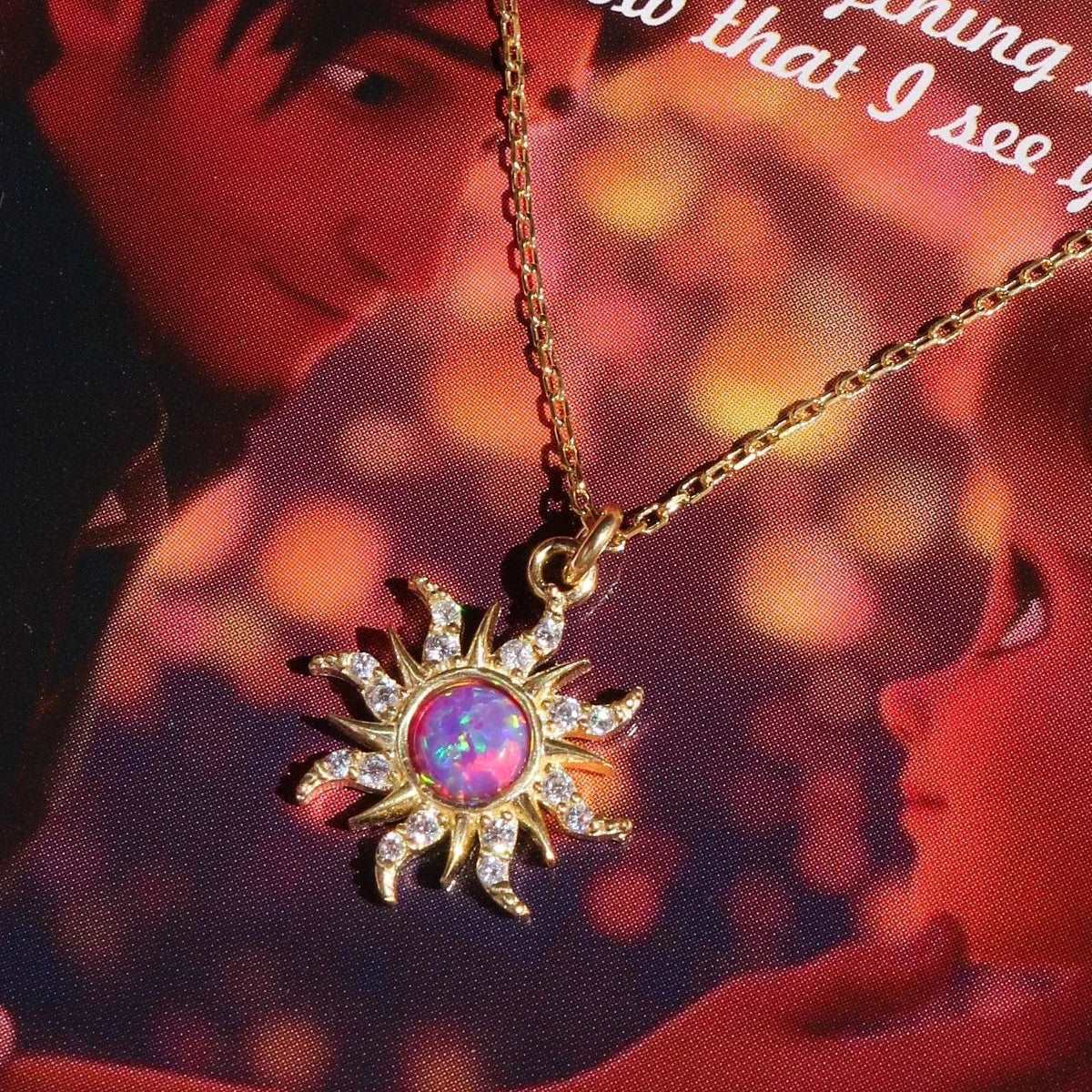 Disney's Tangled Rapunzel Golden Sun Women's Necklace, Earrings or Ring - Disney - Necklace - Gold 3