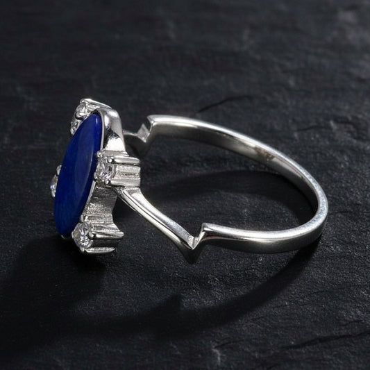 Real S925 Sterling Silver Vampire Diaries Elena Gilbert's Original Daylight Ring - The Vampire Diaries -