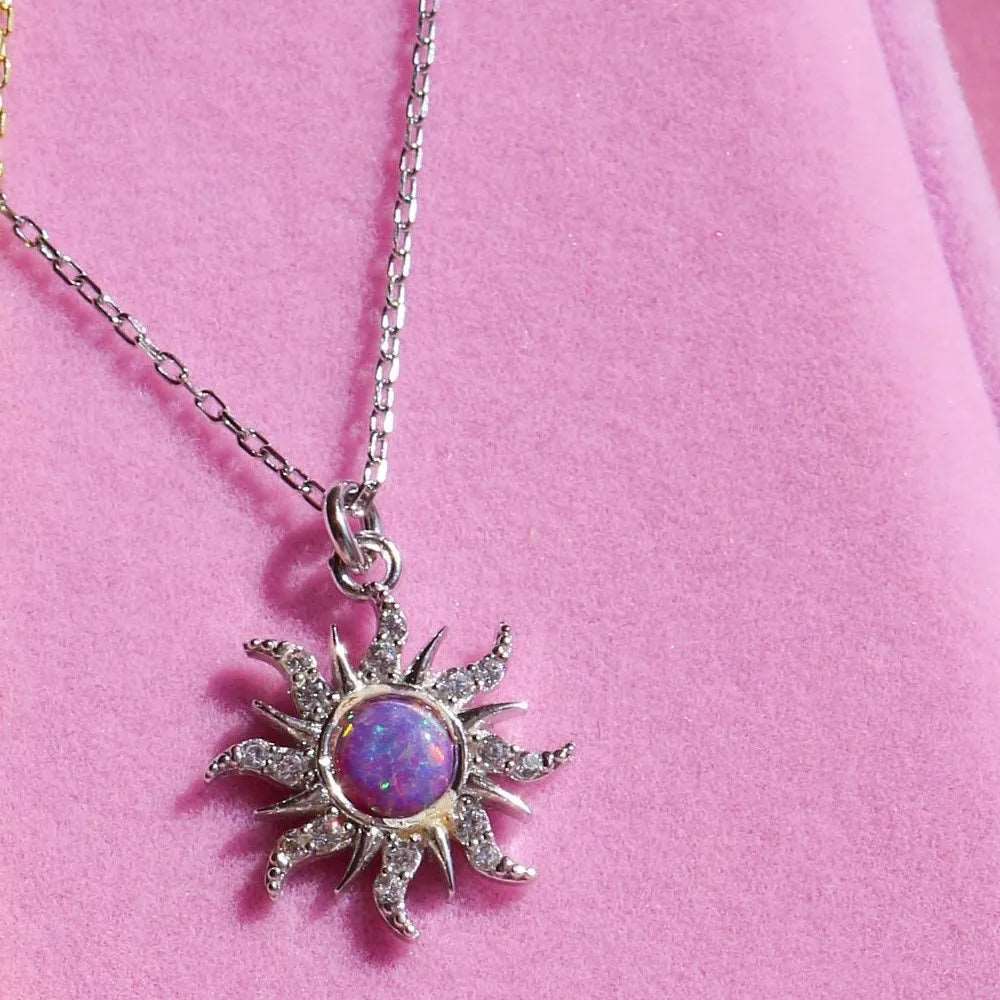Disney's Tangled Rapunzel Golden Sun Women's Necklace, Earrings or Ring - Disney - Necklace - Silver 2