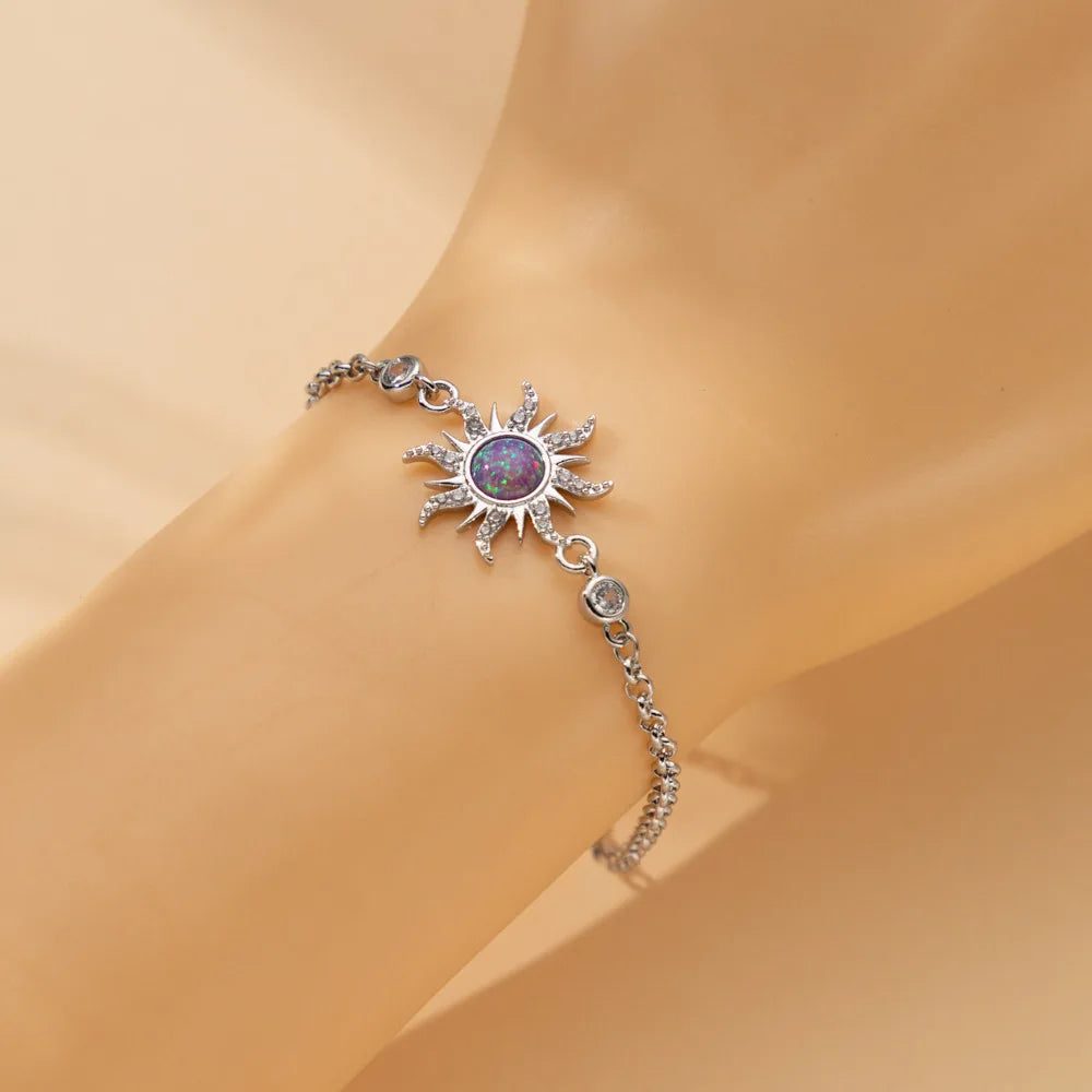 Disney's Tangled Rapunzel Golden Sun Women's Necklace, Earrings or Ring - Disney - Bracelet - Silver