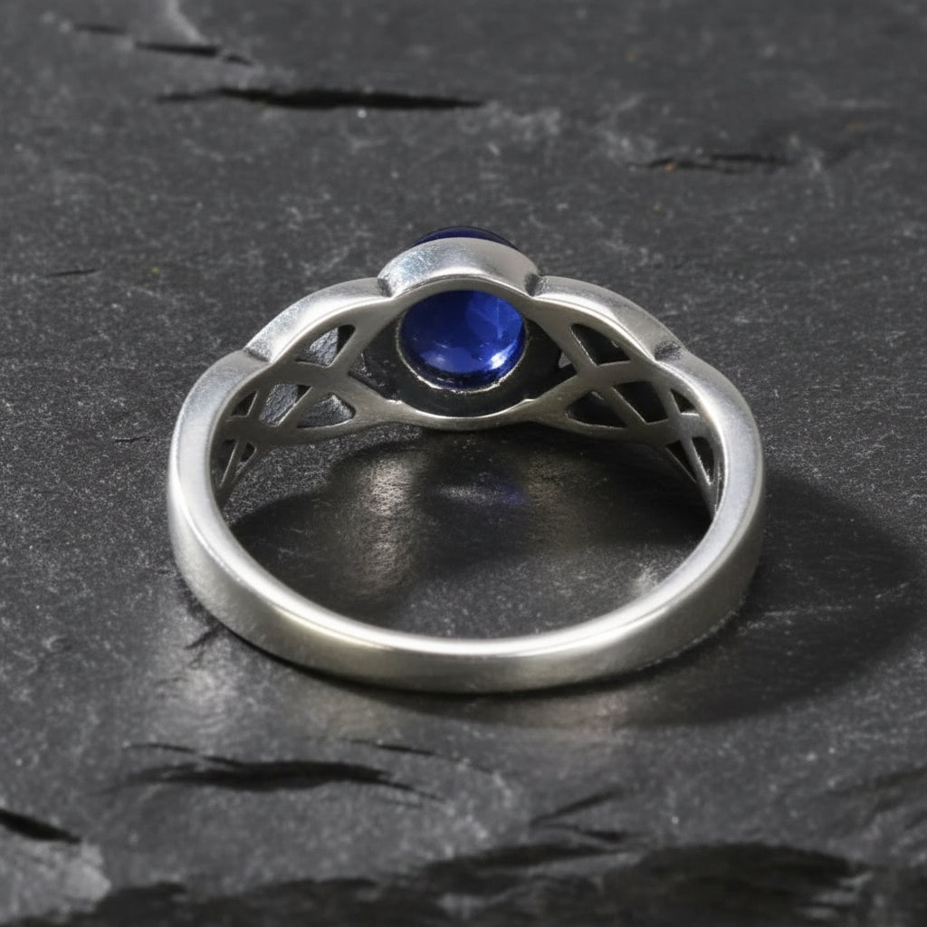 The Vampire Diaries Real 925 Sterling Silver Elena Gilbert's Round Daylight Ring - The Vampire Diaries -