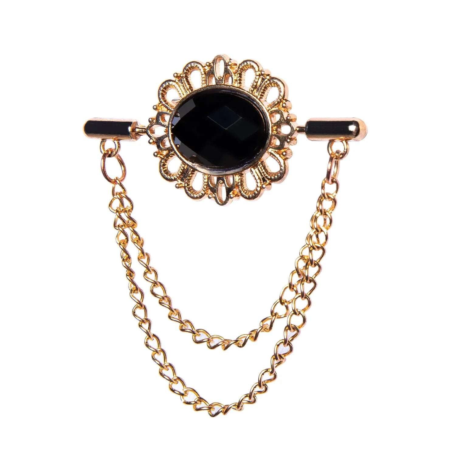 Men's Teal & Aqua Blue Silk Necktie, Handkerchief, Brooch & Cufflinks Set - Lovez Aqua© -