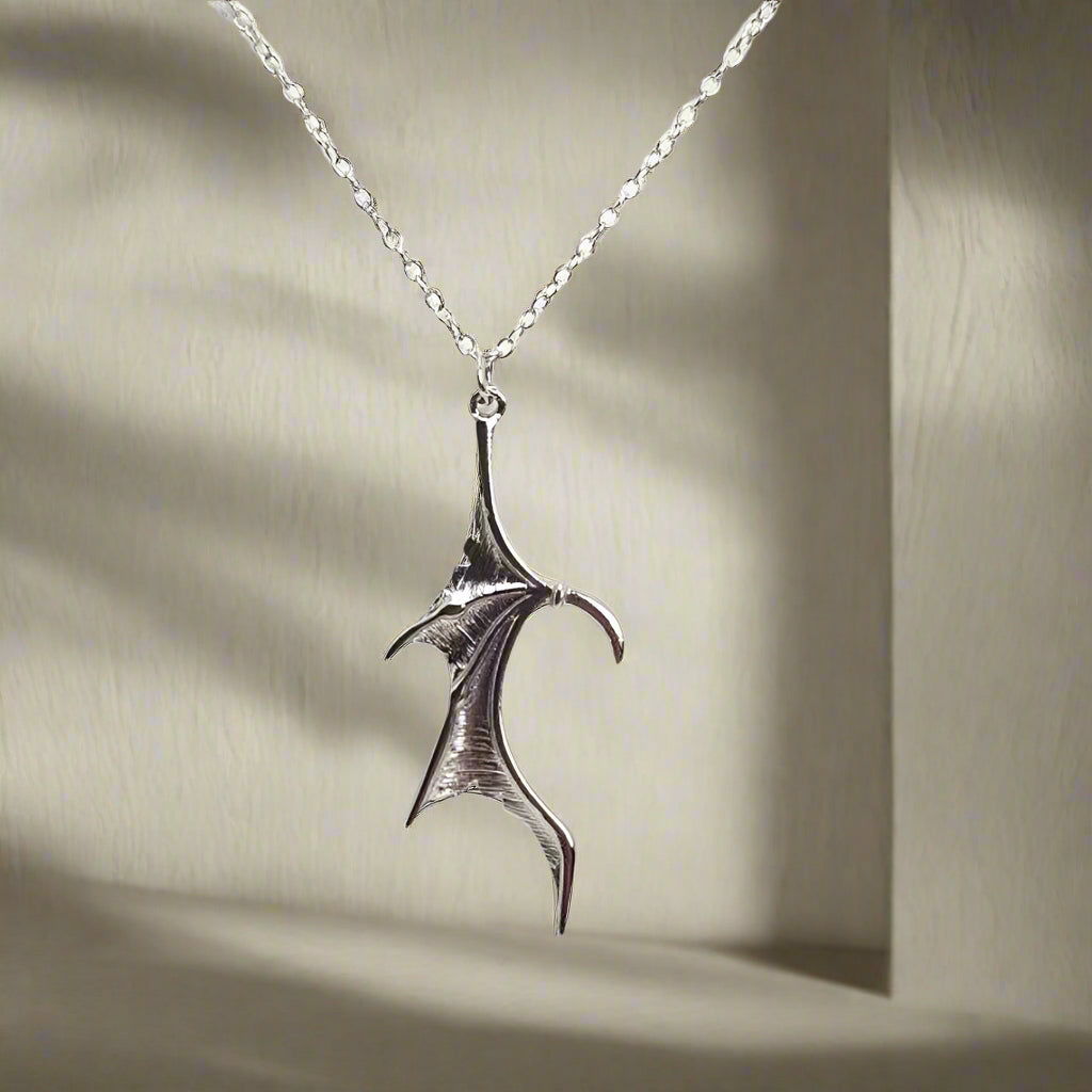 ACOTAR Feyre & Rhysand Illyrian Fae Bat Wings Couple Necklaces (2 Pcs) - ACOTAR -