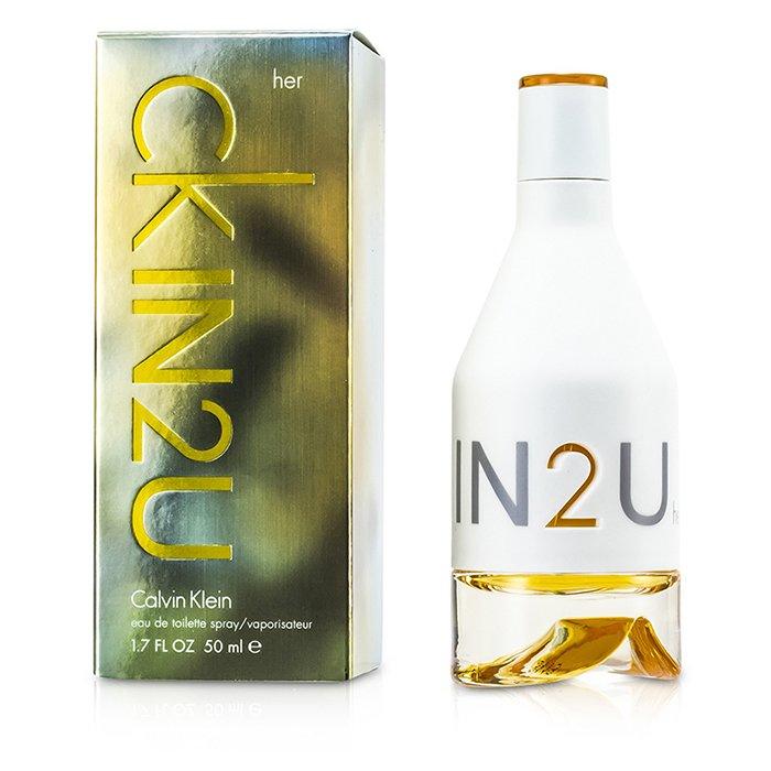 Calvin Klein IN2U Eau De Toilette Spray For Her - Calvin Klein -