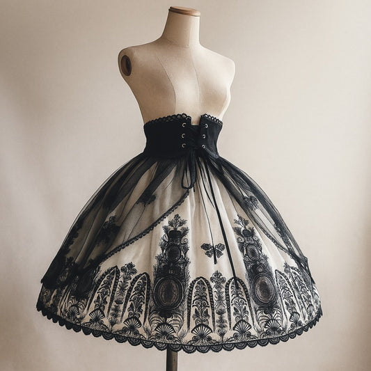 Women's Structured Hoop Bird Cage Petticoat Volumizing Underskirt