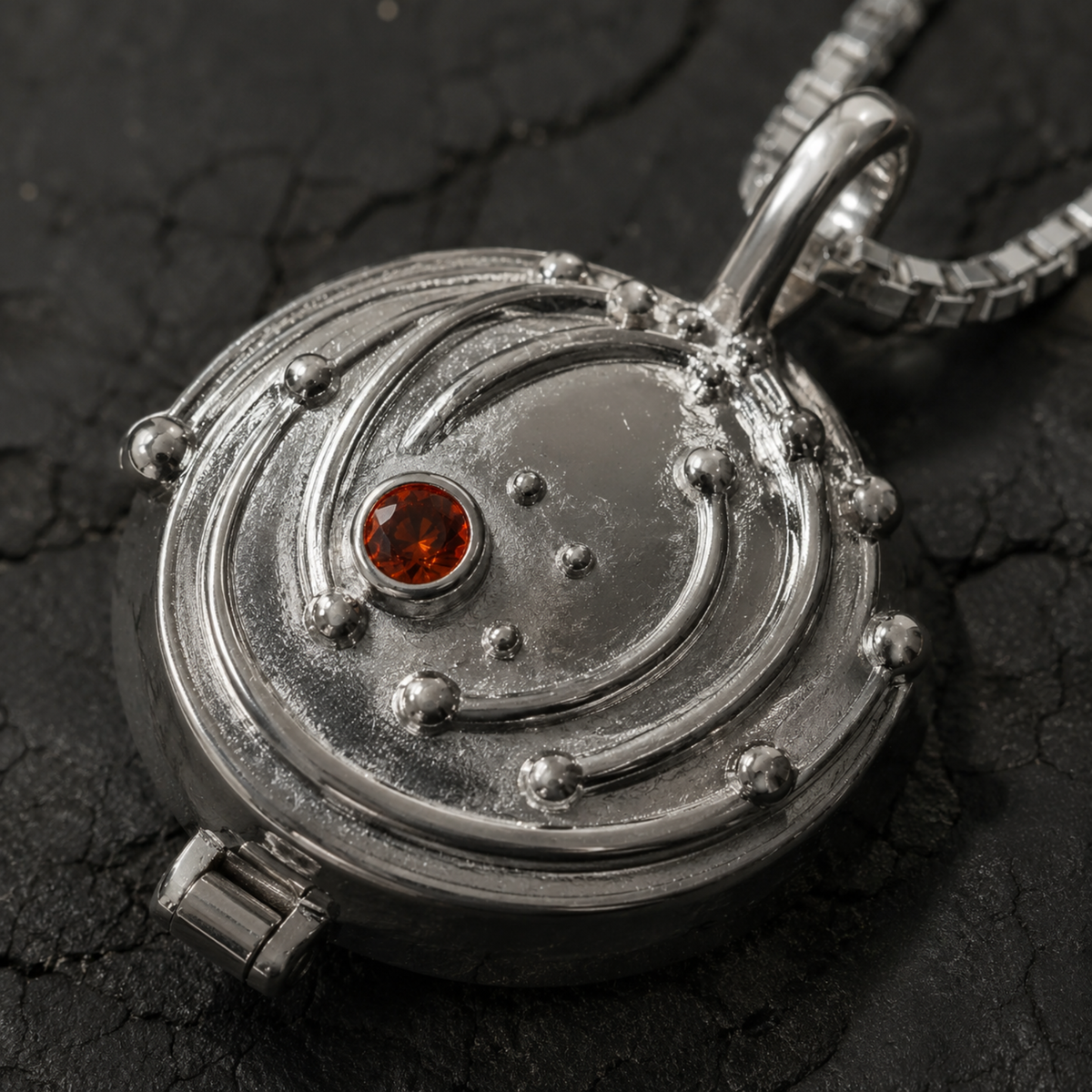Elena Gilbert Vervain Necklace | The Vampire Diaries Sterling Silver Locket Replica