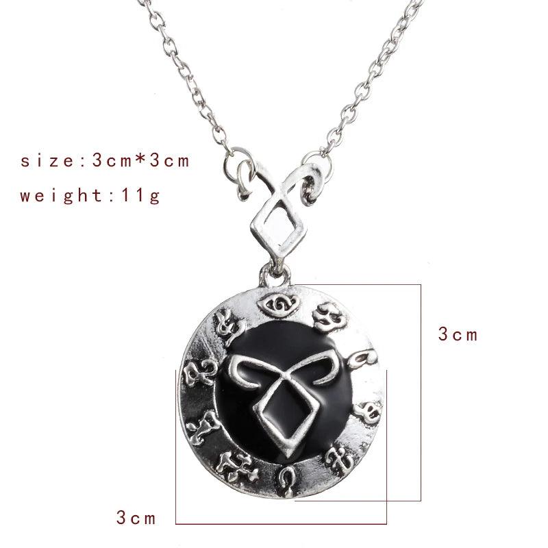 Mortal Instruments: City of Bones - Angelic Power Rune Shadowhunter Necklace - The Mortal Instruments -