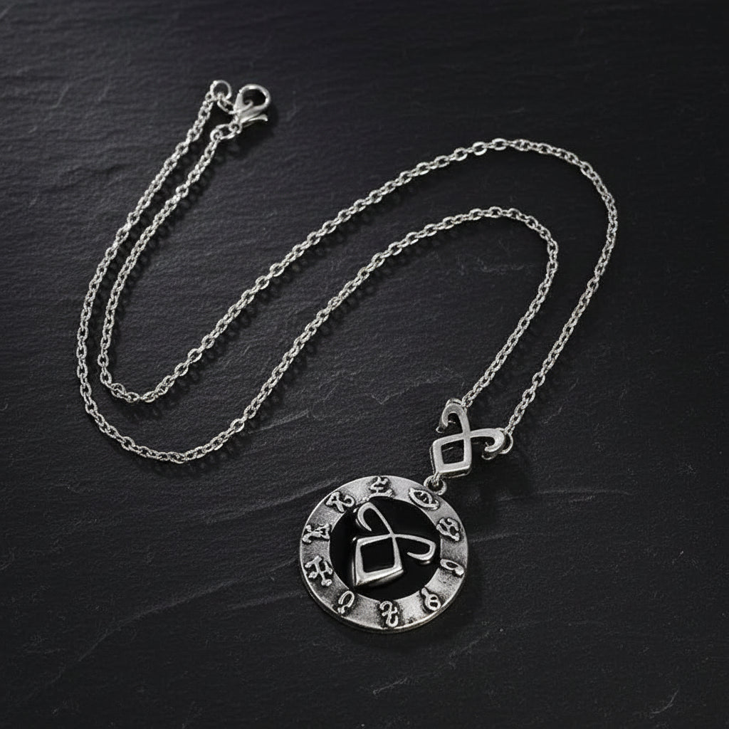 Mortal Instruments: City of Bones - Angelic Power Rune Shadowhunter Necklace - The Mortal Instruments -