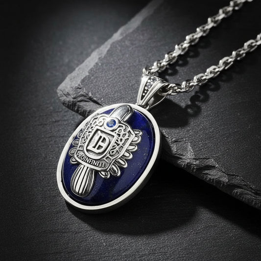 Real Sterling Silver Custom Vampire Diaries Damon & Stefan Salvatore Pendant - The Vampire Diaries -