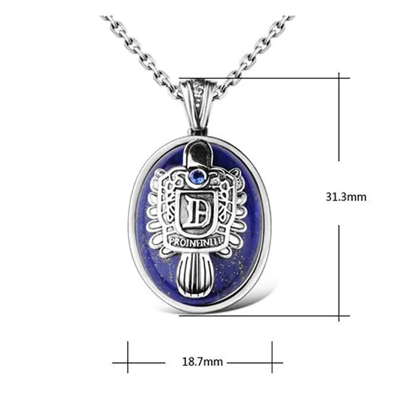 Real Sterling Silver Custom Vampire Diaries Damon & Stefan Salvatore Pendant - The Vampire Diaries -