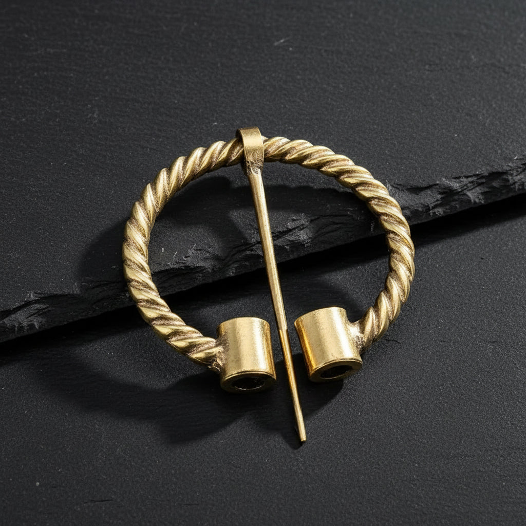 Women's Viking Celtic Knot Medieval Renaissance Shawl Pin Brooch