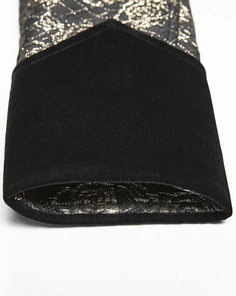 Renaissance Aristocrat Men’s Embroidered Brocade Tailcoat Jacket