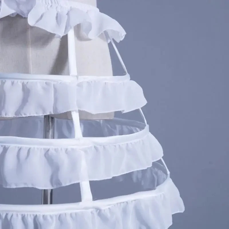 Women's Structured Hoop Bird Cage Petticoat Volumizing Underskirt