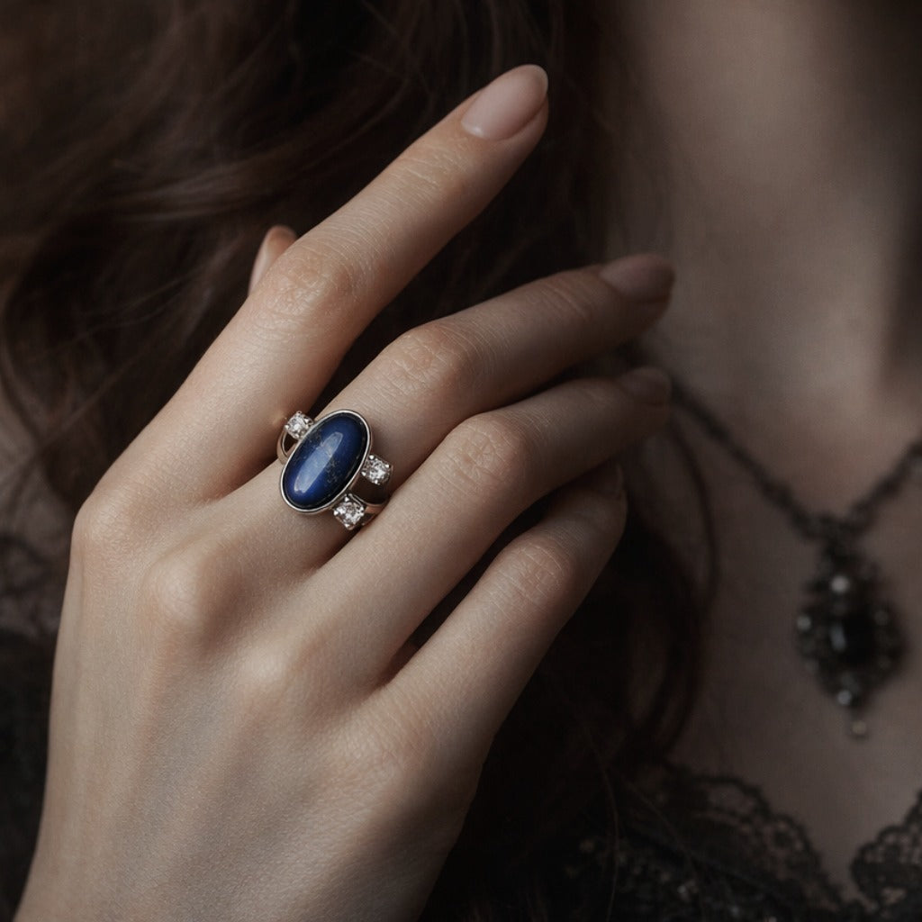 The Vampire Diaries Elena Gilbert's Sterling Silver Original Daylight Ring