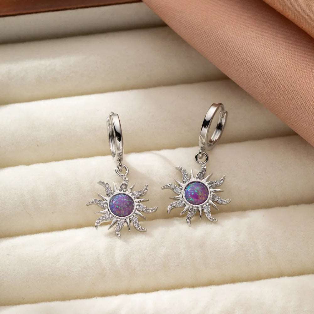 Disney's Tangled Rapunzel Golden Sun Women's Necklace, Earrings or Ring - Disney - Earrings - Silver