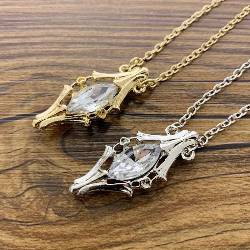Lord of the Rings Light of Earendil Galadriel Gift Crystal Bottle Necklace - Lord of the Rings -