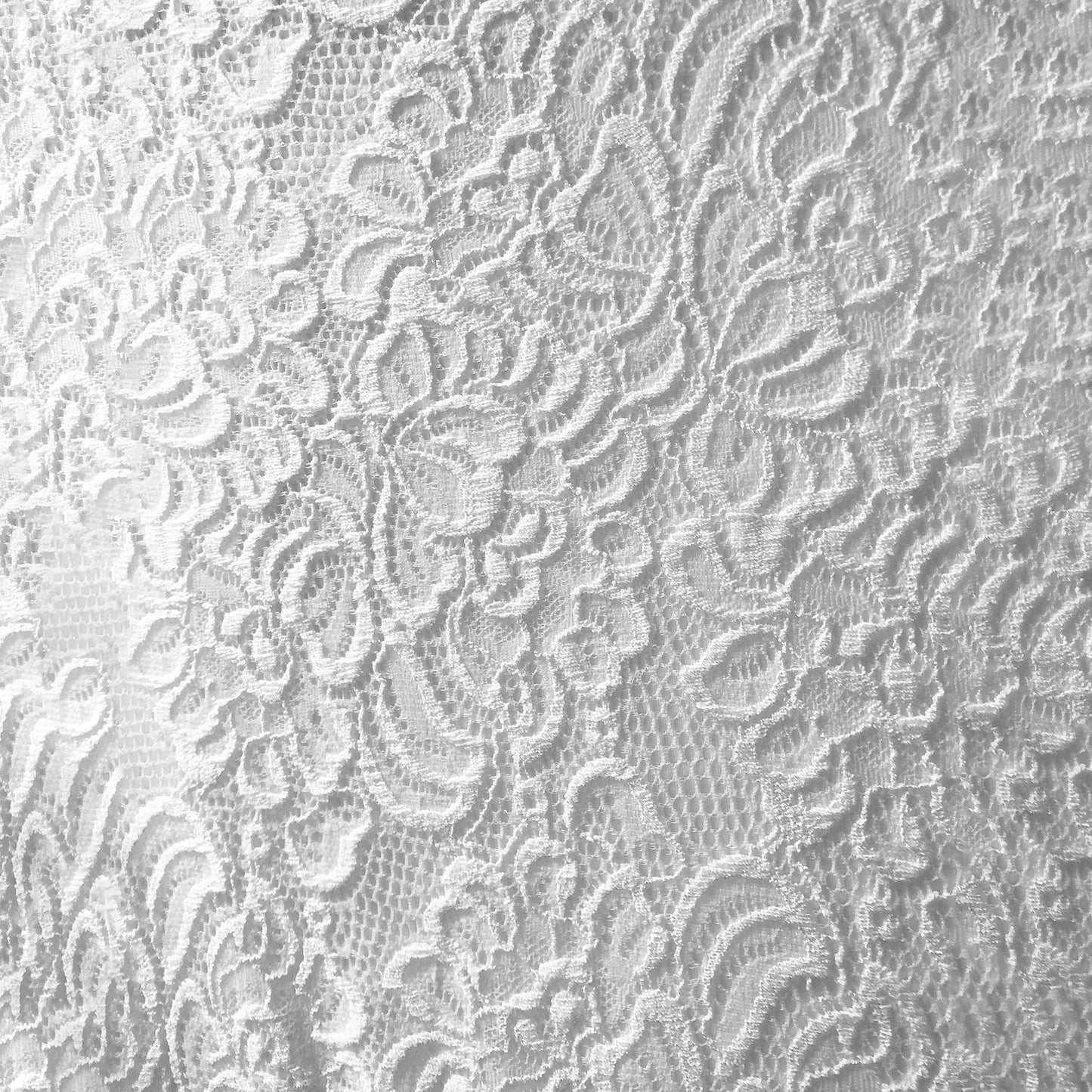 Women's Vintage Romantic White Lace Bridal A-Line Wedding Midi Skirt