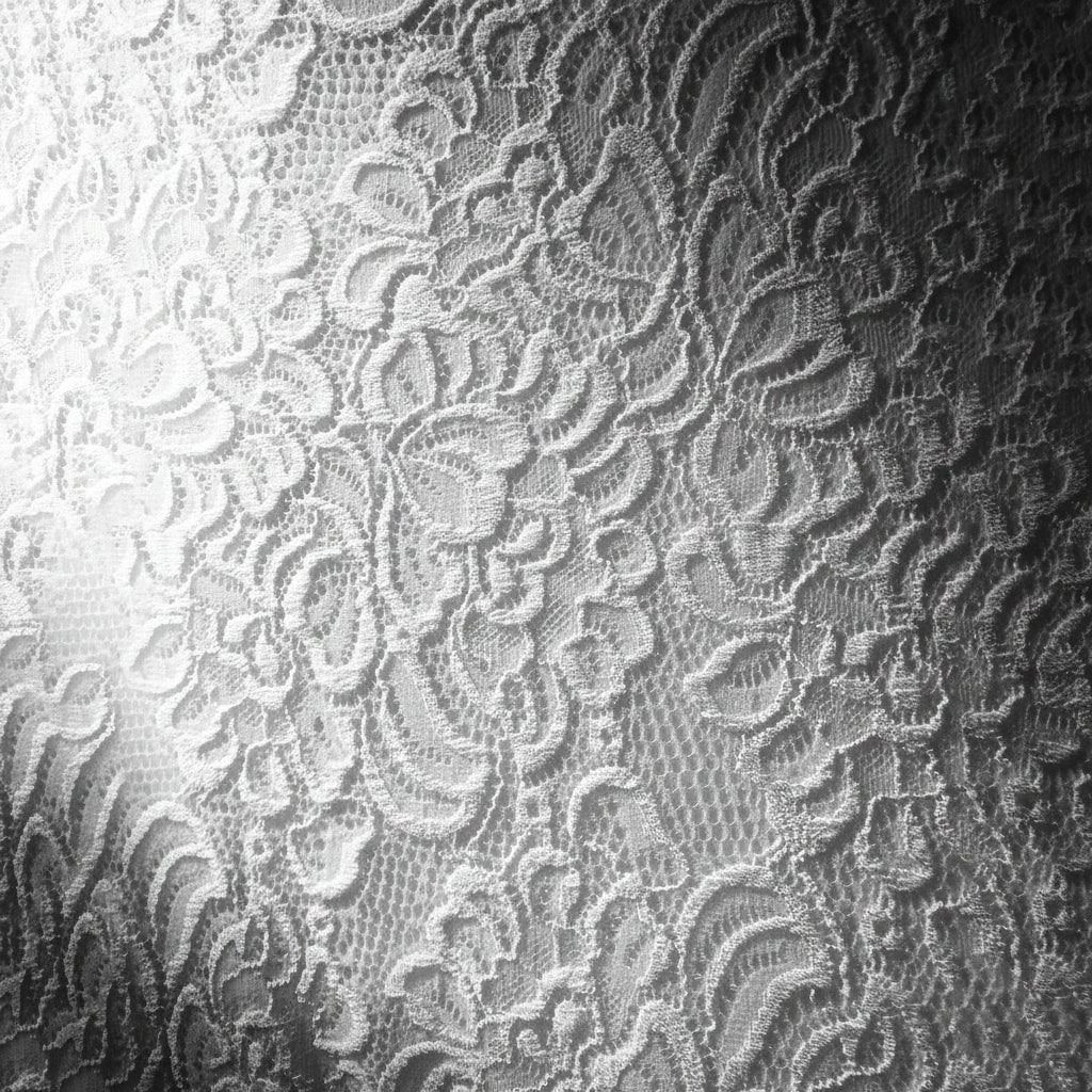 Women's Vintage Romantic White Lace Bridal A-Line Wedding Midi Skirt