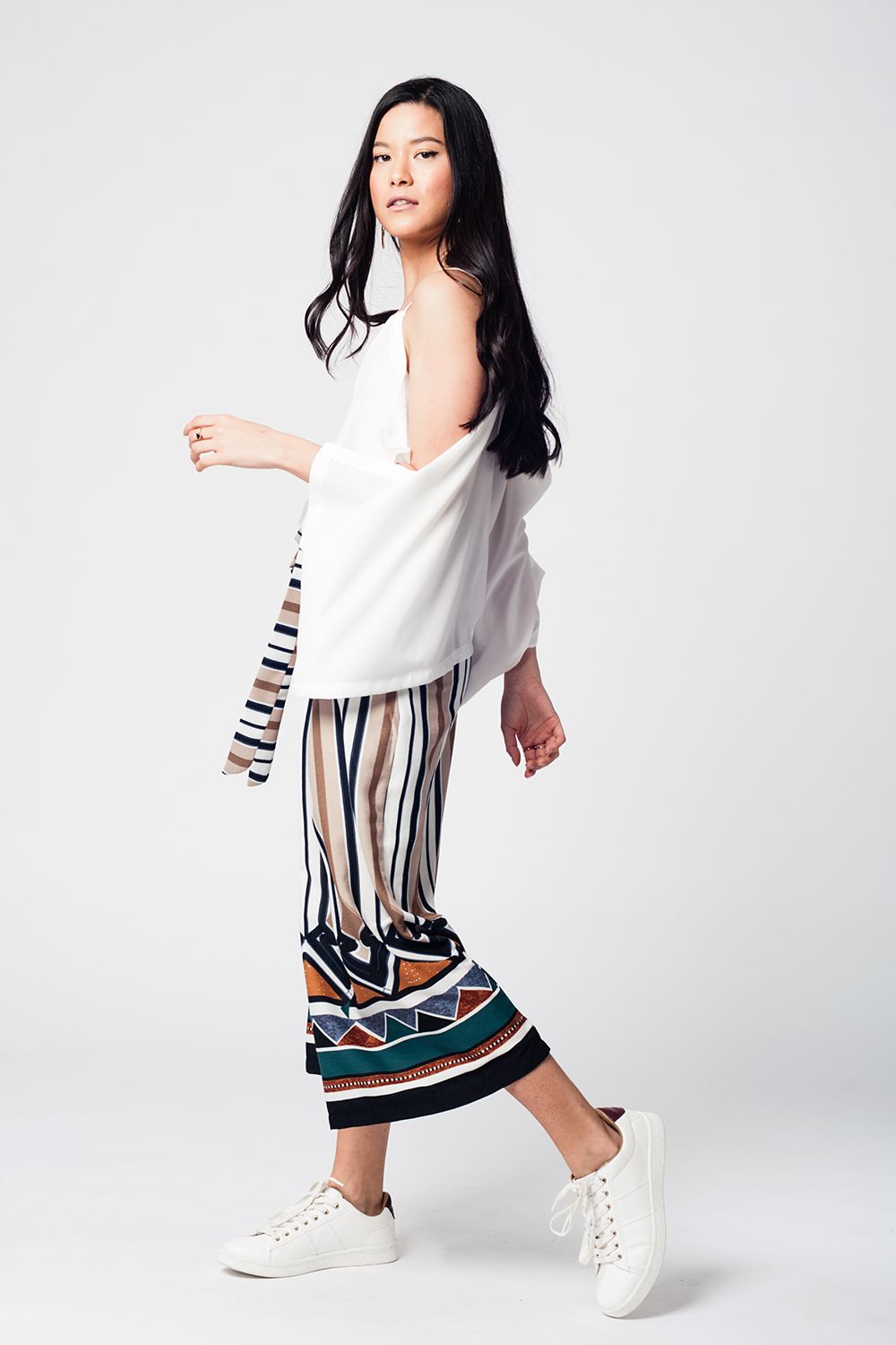 Women's White Casual Shoulderless Summer Blouse - Lovez Aqua© -