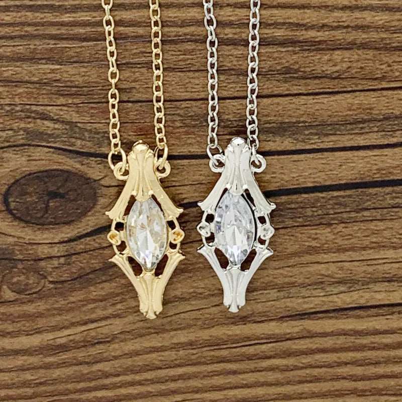 Lord of the Rings Light of Earendil Galadriel Gift Crystal Bottle Necklace - Lord of the Rings -
