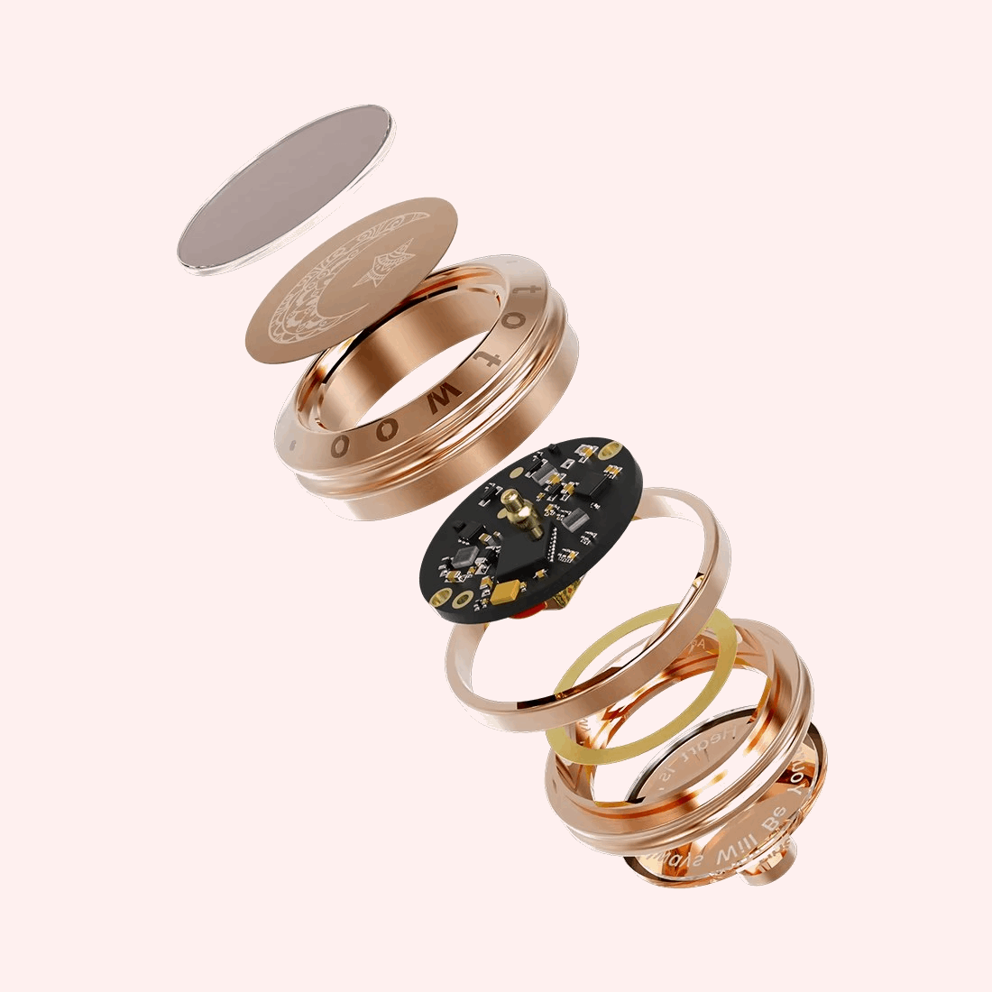 Totwoo Long Distance Relationship Touch Light Up & Vibrate Bracelets For Couples - Lovez Aqua© -