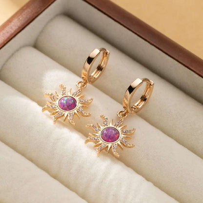Disney's Tangled Rapunzel Golden Sun Women's Necklace, Earrings or Ring - Disney - Earrings - Gold