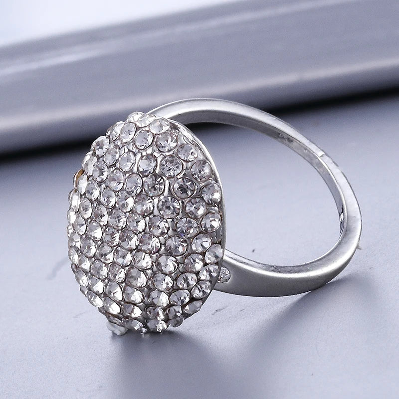 Twilight Bella Swan's Victorian-Inspired Crystal Replica Engagement Wedding Ring - Lovez Aqua© - 