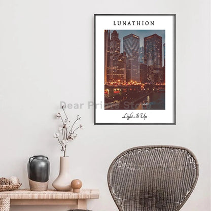 Sarah J Maas ACOTAR, Crescent City & Throne of Glass Landscape Wall Art Print - ACOTAR - 