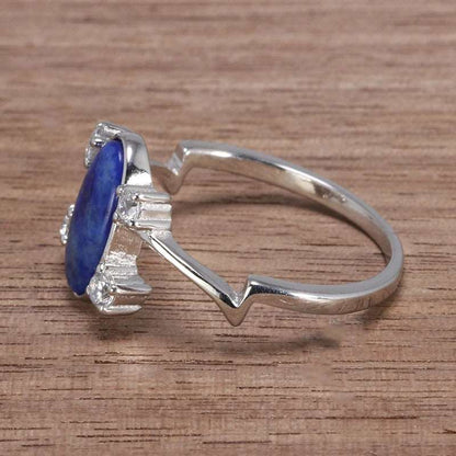Real S925 Sterling Silver Vampire Diaries Elena Gilbert's Original Daylight Ring - The Vampire Diaries - 