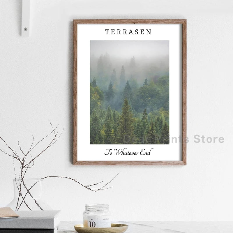 Sarah J Maas ACOTAR, Crescent City & Throne of Glass Landscape Wall Art Print - ACOTAR - 