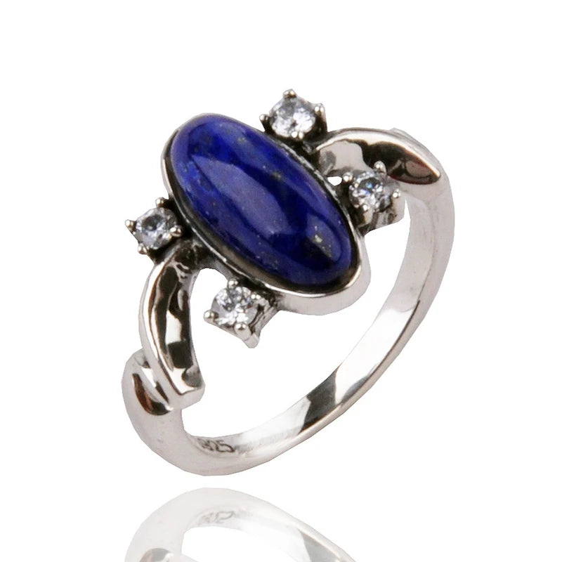 Real S925 Sterling Silver Vampire Diaries Elena Gilbert's Original Daylight Ring - The Vampire Diaries - 