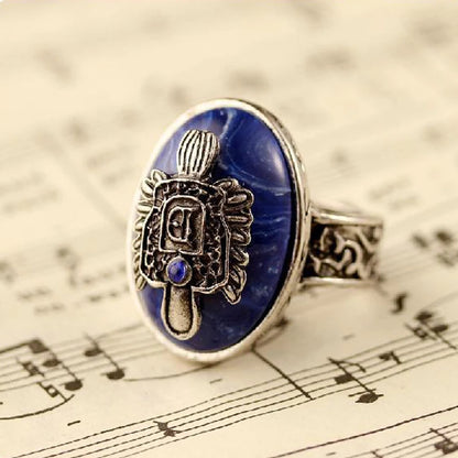 The Vampire Diaries Damon Salvatore Family Crest Daylight Ring - The Vampire Diaries - 