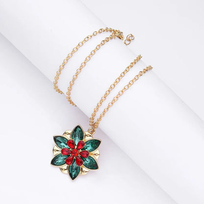 Disney's Anastasia Colorful Crystal Flower "Together In Paris" Pendant Necklace - Disney - 