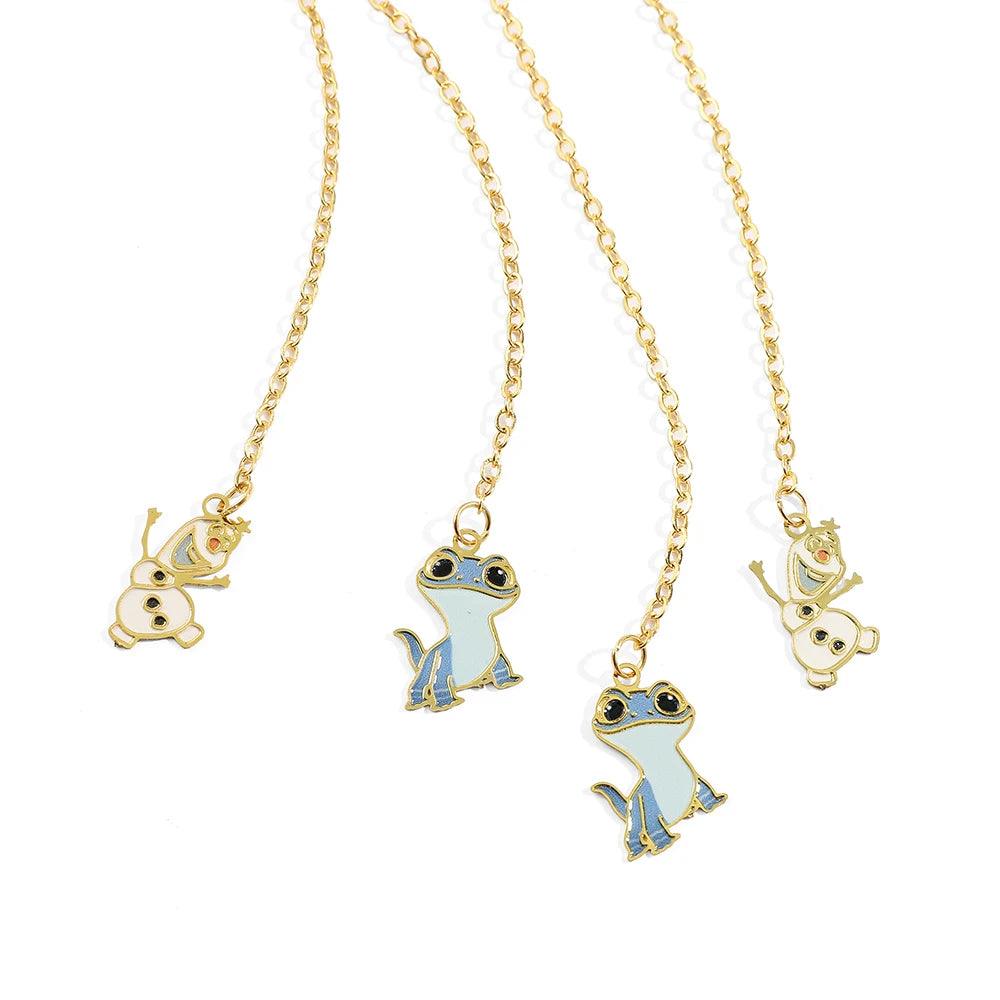 Disney's Frozen Anna & Elsa Metal Hollow Cutout Bookmark - Disney - 