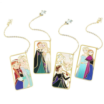 Disney's Frozen Anna & Elsa Metal Hollow Cutout Bookmark - Disney - 