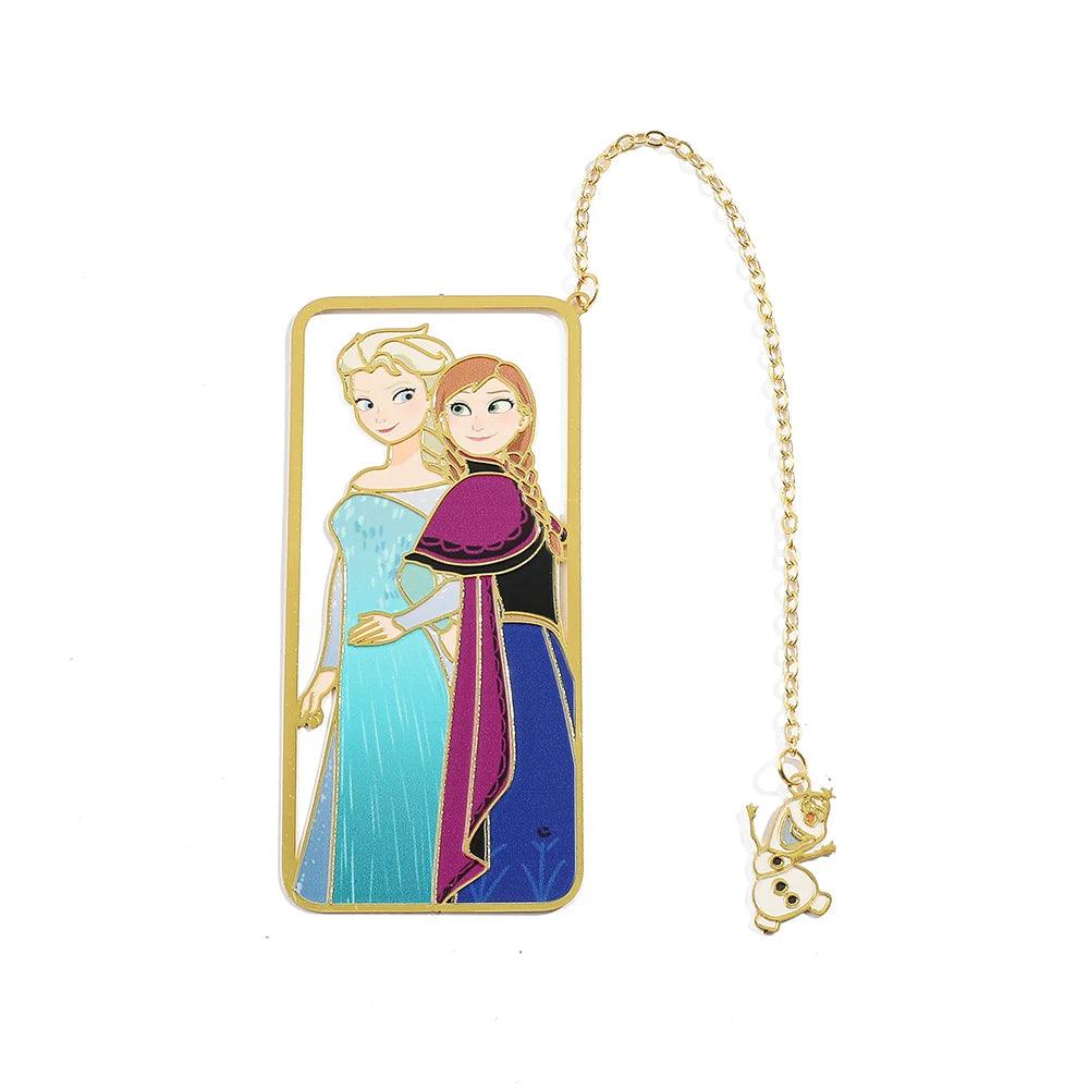 Disney's Frozen Anna & Elsa Metal Hollow Cutout Bookmark - Disney - 2