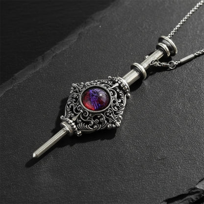 Fantastic Beasts Gellert Grindelwald Pendant - Official Warner Bros Silver Plated Replica
