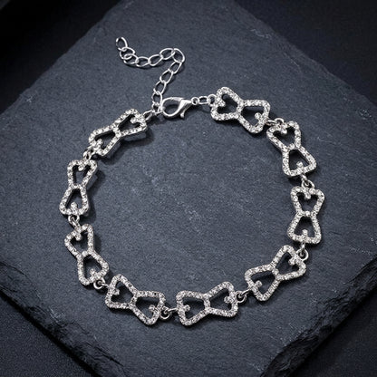 Caroline Forbes bracelet, Caroline bracelet from Klaus, Klaus Caroline bracelet, The Vampire Diaries jewelry, TVD bracelet, Klaroline jewelry, Caroline Forbes jewelry, Klaus Mikaelson gift, Mystic Falls jewelry, Vampire Diaries gift, rhinestone bow bracelet, silver bow bracelet, vampire fandom jewelry, TVD inspired accessories, Caroline Forbes gift, Klaroline gift, Mikaelson ball jewelry, vampire romance jewelry