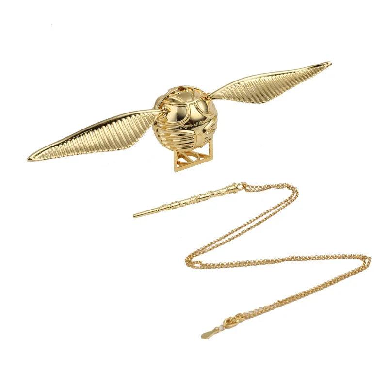 Harry Potter Golden Snitch Metal Engagement Ring Jewelry Box For Proposal - Harry Potter - 