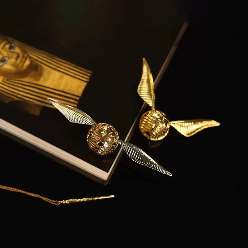 Harry Potter Golden Snitch Metal Engagement Ring Jewelry Box For Proposal - Harry Potter - 
