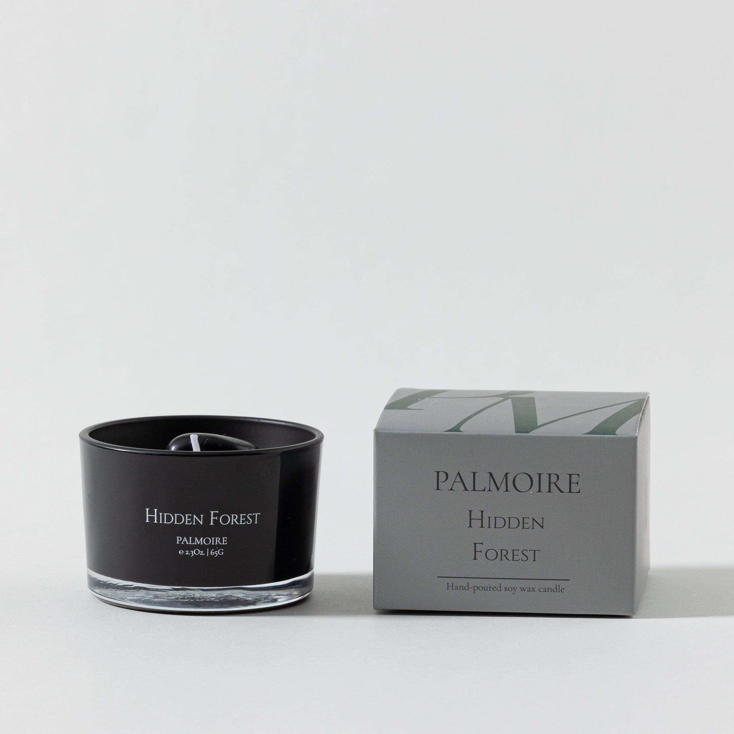 Hidden Forest Soy Wax Candle With Decorative Candle - Vanilla & Tonka Bean - Lovez Aqua© - 