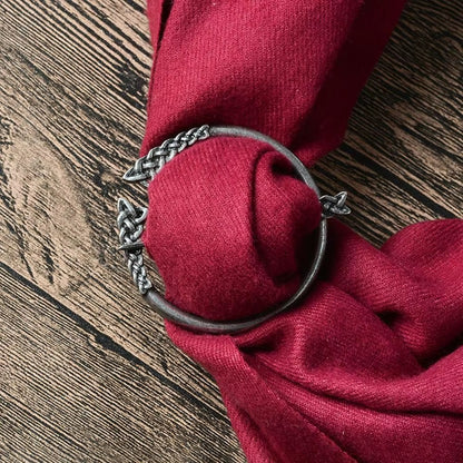 Women's Viking Celtic Knot Medieval Renaissance Shawl Pin Brooch