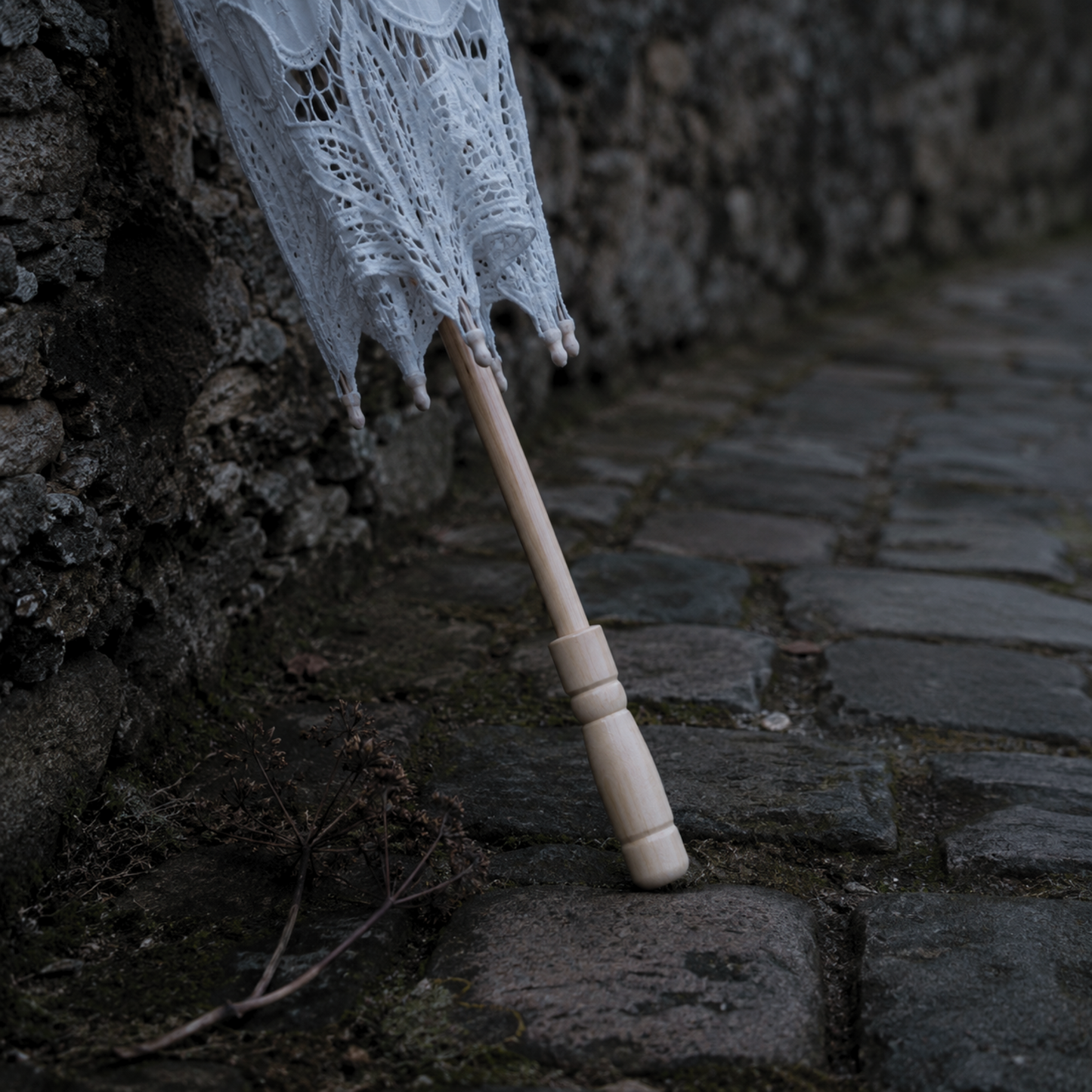 Victorian Lace Parasol | Renaissance Garden & Bridal Sun Umbrella