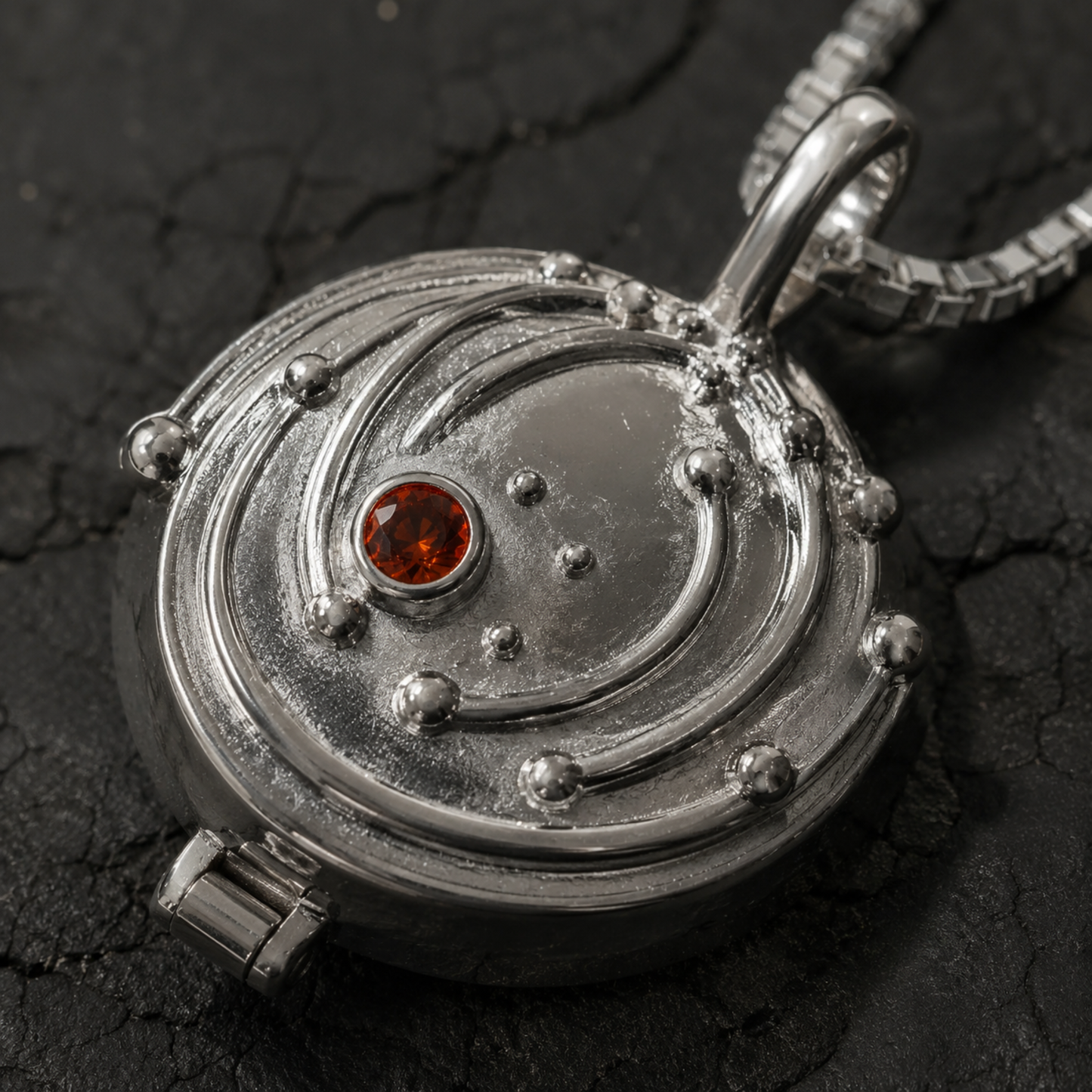 Elena Gilbert Vervain Necklace | The Vampire Diaries Sterling Silver Locket Replica
