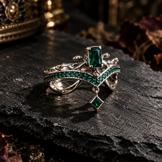 Harry Potter Hogwarts house rings, Hogwarts adjustable ring, Gryffindor red ring, Slytherin green ring, Ravenclaw blue ring, Hufflepuff yellow ring, Harry Potter gemstone jewelry, zircon wizard ring, Hogwarts house jewelry, wizarding world accessories, Sorting Hat gift, magical fantasy ring, silver plated adjustable ring, Harry Potter fan gift, Hogwarts student jewelry, wizard school jewelry, gothic fantasy rings, house pride jewelry, Harry Potter cosplay accessories, Hogwarts Christmas gift