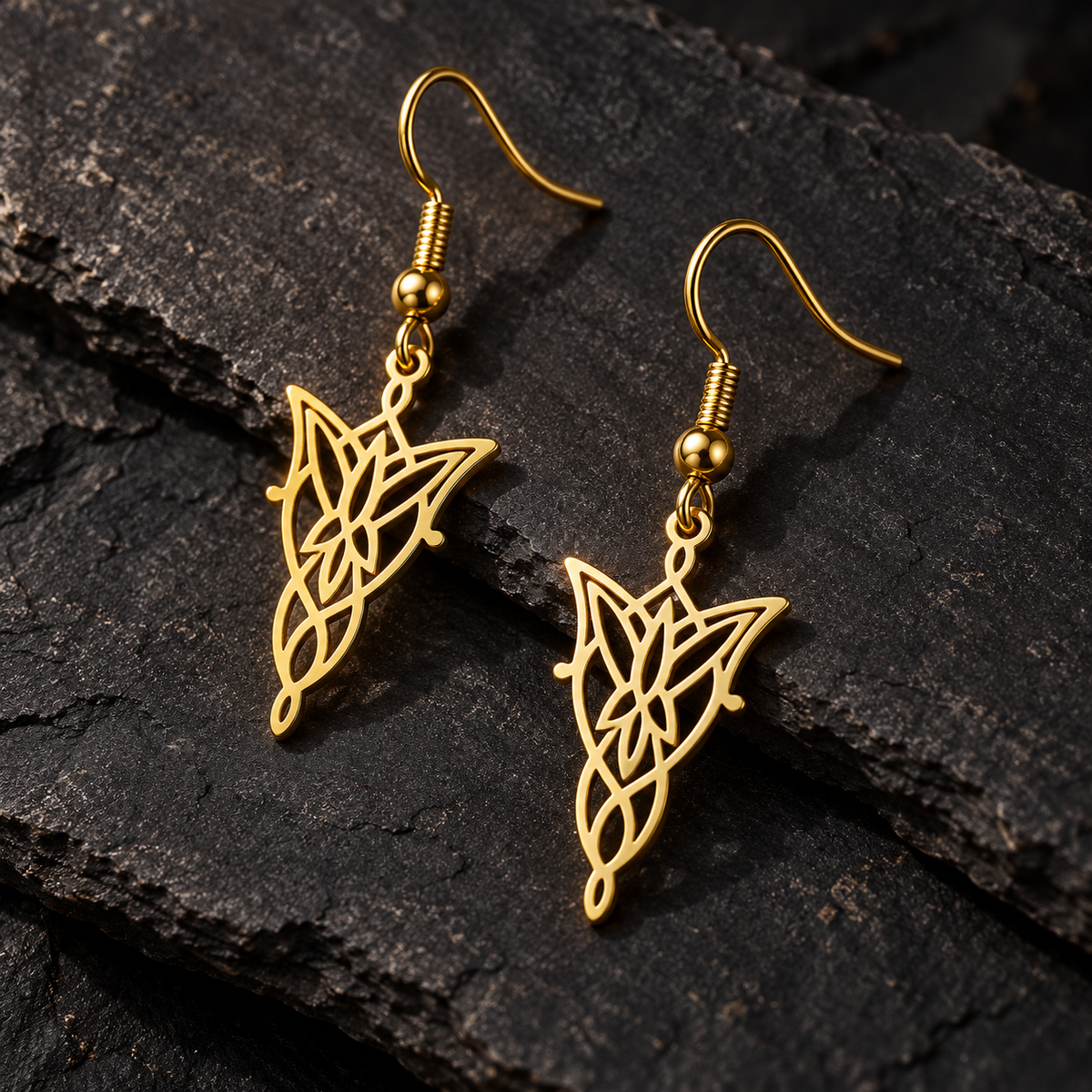 Lord of the Rings Arwen Evenstar Women's Fine Elvish Earrings